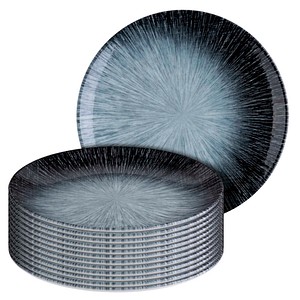 ID Fine Teller Vortex Lona weiß/blau Ø 25,0 cm, 12 St.