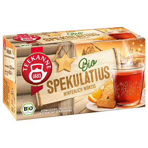 4009300019176 - TEEKANNE Früchtetee Bio Spekulatius Fruchtig Süß 18 Beutel à 225 g 4009300019176 - TEEKANNE Früchtetee Bio Spekulatius Fruchtig Süß 18 Beutel à 225 g