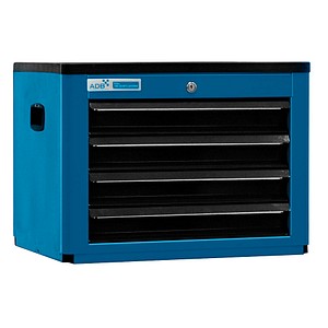 4050049210119 - Schrank-Aufsatz blau anthrazit 4 Schubladen 610 x 450 x 950 cm 4050049210119 ADB