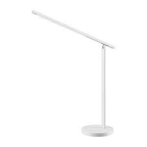 7612176092241 - Hansa LED Tischleuchte Halo 6 Watt mit Standfuß Memoryfunktion 3 Farbtemperaturen dimmbar weiß 7612176092241 - Hansa LED Tischleuchte Halo 6 Watt mit Standfuß Memoryfunktion 3 Farbtemperaturen dimmbar weiß