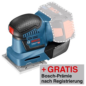 3165140813280 - AKTION BOSCH Professional GSS 18V-10 Akku-Schwingschleifer 180 V ohne Akku mit Prämie nach Registrierung