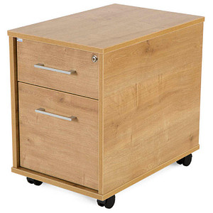 8427951640048 - Mobiler Rollcontainer eiche 2 Auszüge 400 x 600 x 580 cm 8427951640048 rocada