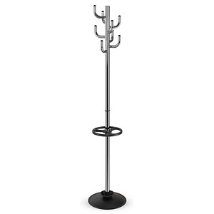4002390094221 - Kleiderständer MAULpolaris 9402596 silber Metall 8 Haken 365 x 1770 cm 4002390094221 Maul 4002390094221 - Kleiderständer MAULpolaris 9402596 silber Metall 8 Haken 365 x 1770 cm 4002390094221 Maul