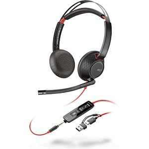 0197498837420 - Blackwire 5220 - Blackwire 5200 series - Headset - On-Ear - kabelgebunden - USB-C 35 mm Stecker 0197498837420 - Blackwire 5220 - Blackwire 5200 series - Headset - On-Ear - kabelgebunden - USB-C 35 mm Stecker