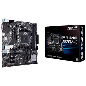 4718017826921 - ASUS PRIME A520M-K Mainboard - AMD A520 - AMD AM4 socket - DDR4 RAM - Micro-ATX