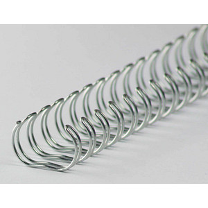 4250504510871 - 100 Drahtbinderücken silber für 80 Blatt 4250504510871 100 Stück 4250504510871 - 100 Drahtbinderücken silber für 80 Blatt 4250504510871 100 Stück