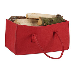 4052025961848 - Kaminholztasche 270 l rot 250 x 500 x 250 cm 4052025961848 relaxdays