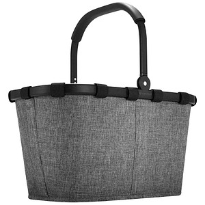 4012013713125 - Reisenthel Accessoires Gmbh&cokg - reisenthel carrybag Einkaufskorb Korb Picknickkorb Tragetasche Polyestergewebe Twist Silver 22 l BK7052