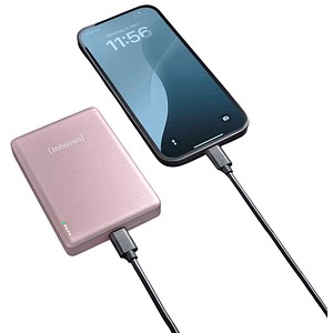 4034303036240 - 7344033 Mobile Stromversorgung Powerbank MW10000   rosé 10000 mAh magnetic wireless 7344033 4034303036240