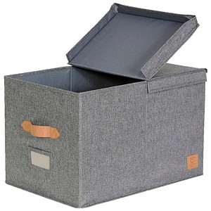 LOVE !T STORE !T Premium Aufbewahrungsbox 52,8 l grau 50,0 x 33,0 x 32,0 cm, 1 St.