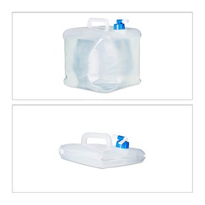 4052025968014 - Kanister 10020963_672 eckig je 15 Liter leer mit Ablasshahn 4052025968014 relaxdays 10020963_672 4 Stück