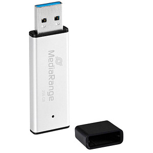 MediaRange USB-Stick MR1903 silber, schwarz 256 GB