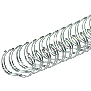 4250504511083 - 50 Drahtbinderücken silber für 120 Blatt 4250504511083 50 Stück 4250504511083 - 50 Drahtbinderücken silber für 120 Blatt 4250504511083 50 Stück