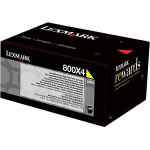 0734646481151 - 800X4 - Besonders hohe Ergiebigkeit - Gelb - original - Tonerpatrone - LCCP