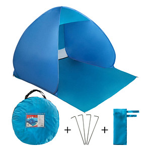 4064997630233 - Strandmuschel Pop-Up schwarz Kunstfaser Kunststoff 4064997630233 - Strandmuschel Pop-Up schwarz Kunstfaser Kunststoff