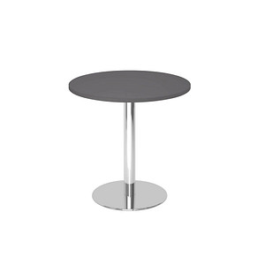 Hammerbacher Besprechungstisch VSTF, 74,5cm (H), 80x80cm (BxT), Graphit / chrom 4032062323823 Hammerbacher