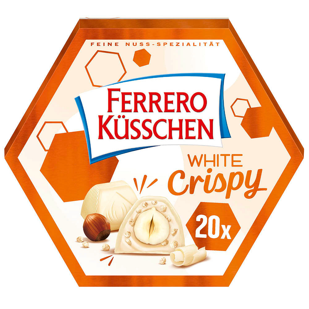 Ferrero Küsschen Blanc 20 Pralines - Delikator