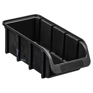 4007228068252 - Sichtlagerkasten 10 l schwarz 4007228068252 - Sichtlagerkasten 10 l schwarz