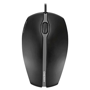 4025112088322 - PC-Maus GENTIX Silent Corded Optical Mouse JM-0310-2 3 Tasten mit Kabel USB-Kabel ergonomisch optisch schwarz 402511208832