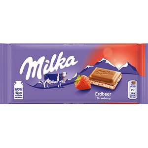 Milka Erdbeer Schokolade 100,0 g