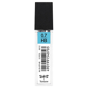 4901991540703 - Feinminen-Bleistiftminen schwarz HB 07 mm 4901991540703 12 Stück 4901991540703 - Feinminen-Bleistiftminen schwarz HB 07 mm 4901991540703 12 Stück