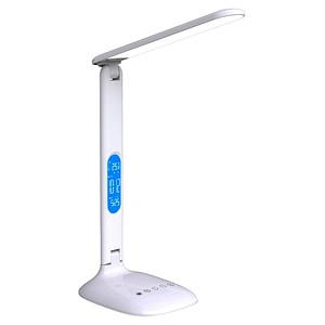 3660141963663 - LED-Schreibtischlampe Foley weiß Standfuß dimmbar dimmbar 3660141963663 PAPERFLOW