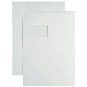 0726529059465 - Versandtaschen DIN C4 mit Fenster weiß 250 St