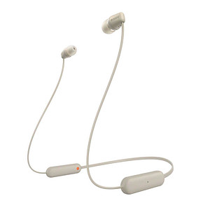 4548736133990 - WI-C100 In Ear Headset Bluetooth® Stereo Taupe Headset Klang-Personalisierung Lautstärkeregelung Nackenband Schweißresistent Wasserabweisend