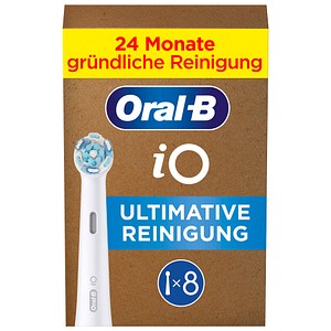 4210201434818 - IO Aufsteckbürsten rb CW-8 Ultimative Reinigung white ffu - Oral-b