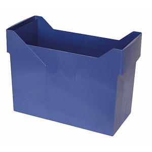 M&M Hängeregister-Box ohne Mappen Akten-Boy blau