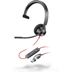 0197498429014 - Blackwire 3310 - Blackwire 3300 series - Headset - On-Ear - kabelgebunden - aktive Rauschunterdrückung