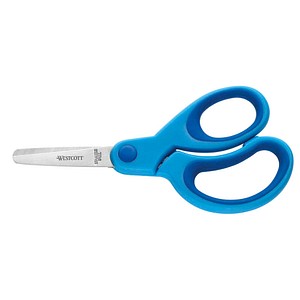 4027521513235 - Schere Kids Softgrip Kunststoffgriff in blau asymmetrisch rund13cm 5 4027521513235 Westcott