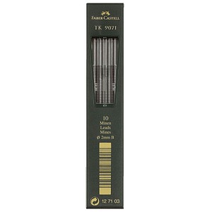 4005401271031 - FABER-CASTELL TK 9071 Fallminen-Bleistiftminen schwarz 3B 20 mm 10 St 4005401271031 - FABER-CASTELL TK 9071 Fallminen-Bleistiftminen schwarz 3B 20 mm 10 St