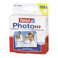 tesa Photo doppelseitige Klebepads 1,2 x 1,3 cm, 500 St.