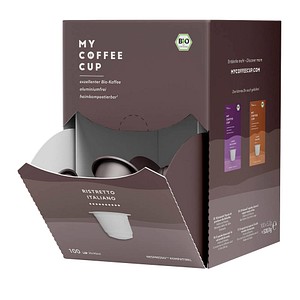 4251471406990 - RISTRETTO ITALIANO Bio-Kaffeekapseln Arabica- und Robustabohnen 100 Portionen