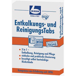 4000602006390 - Dr Becher Entkalkungs Reinigungs Tabs 8 Stück 3-in-1
