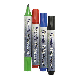 7313790171502 - Boardmarker Friendly 17150 Pack 4-farbig sortiert 2-5mm Keilspitze 7313790171502 BALLOGRAF 4 Stück 7313790171502 - Boardmarker Friendly 17150 Pack 4-farbig sortiert 2-5mm Keilspitze 7313790171502 BALLOGRAF 4 Stück