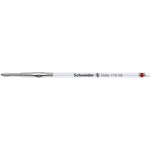 Schneider Slider 710 XB Kugelschreiberminen XB rot, 10 St.