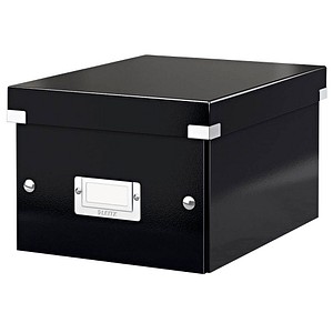 4002432396788 - Aufbewahrungsbox Click & Store WOW 6043-00-95 74 Liter mit Deckel für A5 außen 282x216x160mm Karton schwarz 4002432396788 L 4002432396788 - Aufbewahrungsbox Click & Store WOW 6043-00-95 74 Liter mit Deckel für A5 außen 282x216x160mm Karton schwarz 4002432396788 L