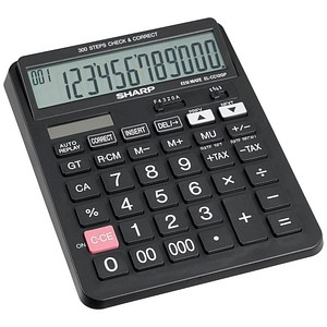 4974019153346 - EL-CC12GP Taschenrechner schwarz 4974019153346 Sharp 4974019153346 - EL-CC12GP Taschenrechner schwarz 4974019153346 Sharp