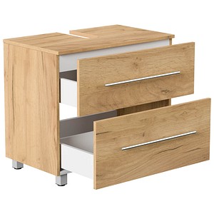 4251982676608 - Mondial Universal Unterbau auf Standfüßen 70 cm SoftClose weiss hochglanz