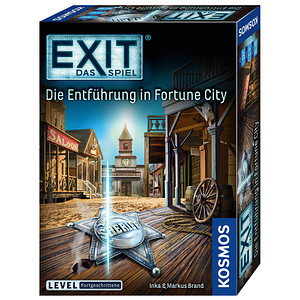 KOSMOS EXIT - Das Spiel: Die Entführung in Fortune City Escape-Room Spiel