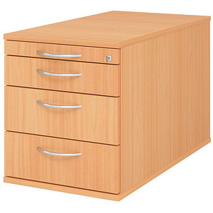 4032062121719 - PRO SIGNA TC30 BM - Rollcontainer Buche Holz mit 3 Schüben Bogengriff Metall 4032062121719 - PRO SIGNA TC30 BM - Rollcontainer Buche Holz mit 3 Schüben Bogengriff Metall