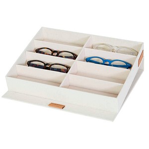 LOVE !T STORE !T Premium Brillenbox beige 32,0 x 25,0 x 5,5 cm, 1 St.