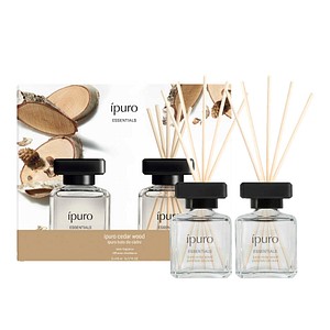 ipuro Raumduft ESSENTIALS cedar wood orientalisch 2x 50,0 ml, 2 St.