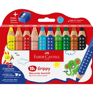 4005401106364 - Farbstiftetui Grippy 10 Stück sortiert 4005401106364 Faber-Castell 4005401106364 - Farbstiftetui Grippy 10 Stück sortiert 4005401106364 Faber-Castell