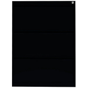 4061815525788 - Hängeregistraturschrank tiefschwarz 3 Schubladen 760 x 620 x 1012 cm 4061815525788 LÜLLMANN 4061815525788 - Hängeregistraturschrank tiefschwarz 3 Schubladen 760 x 620 x 1012 cm 4061815525788 LÜLLMANN