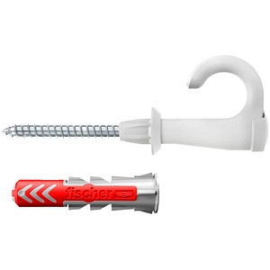 4048962459524 - fischer EasyHook Round - DuoPower 8x40 2K 564171 Dübel mit Schrauben Ø 5 8 mm 40 80 mm 25 Stück