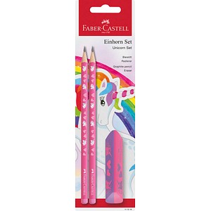 4005401115168 - Schreibset 3tlg Einhorn pink 4005401115168 Faber-Castell