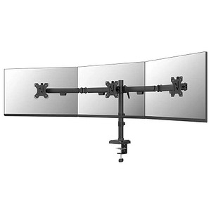 8717371446895 - Arm für Monitor-Halterung DS60-600BL3 schwarz für 3 Bildschirme Tischbohrung 8717371446895 Neomounts 8717371446895 - Arm für Monitor-Halterung DS60-600BL3 schwarz für 3 Bildschirme Tischbohrung 8717371446895 Neomounts